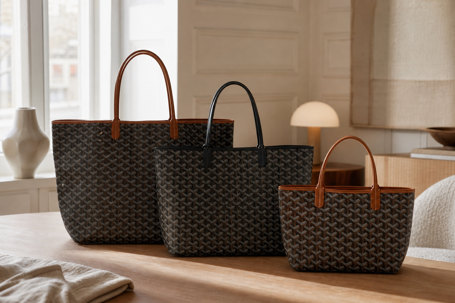 Goyard Saint Louis vs Artois vs Anjou: Den komplette guide til størrelser og modeller (2026)