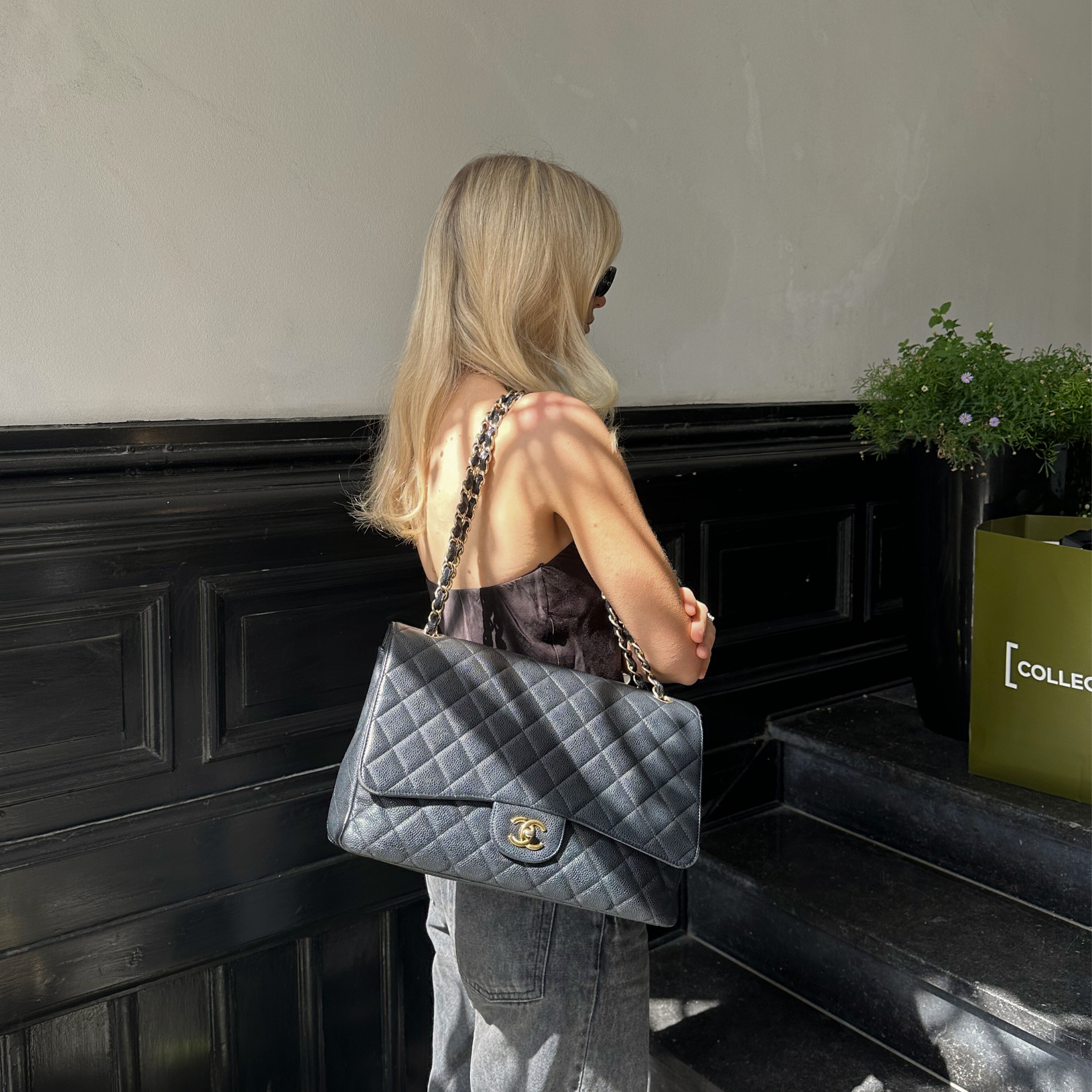 Chanel Classic Flap Bag Jumbo Size Chanel Maxi Jumbo Chanel Flap