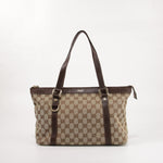 Abbey zip tote