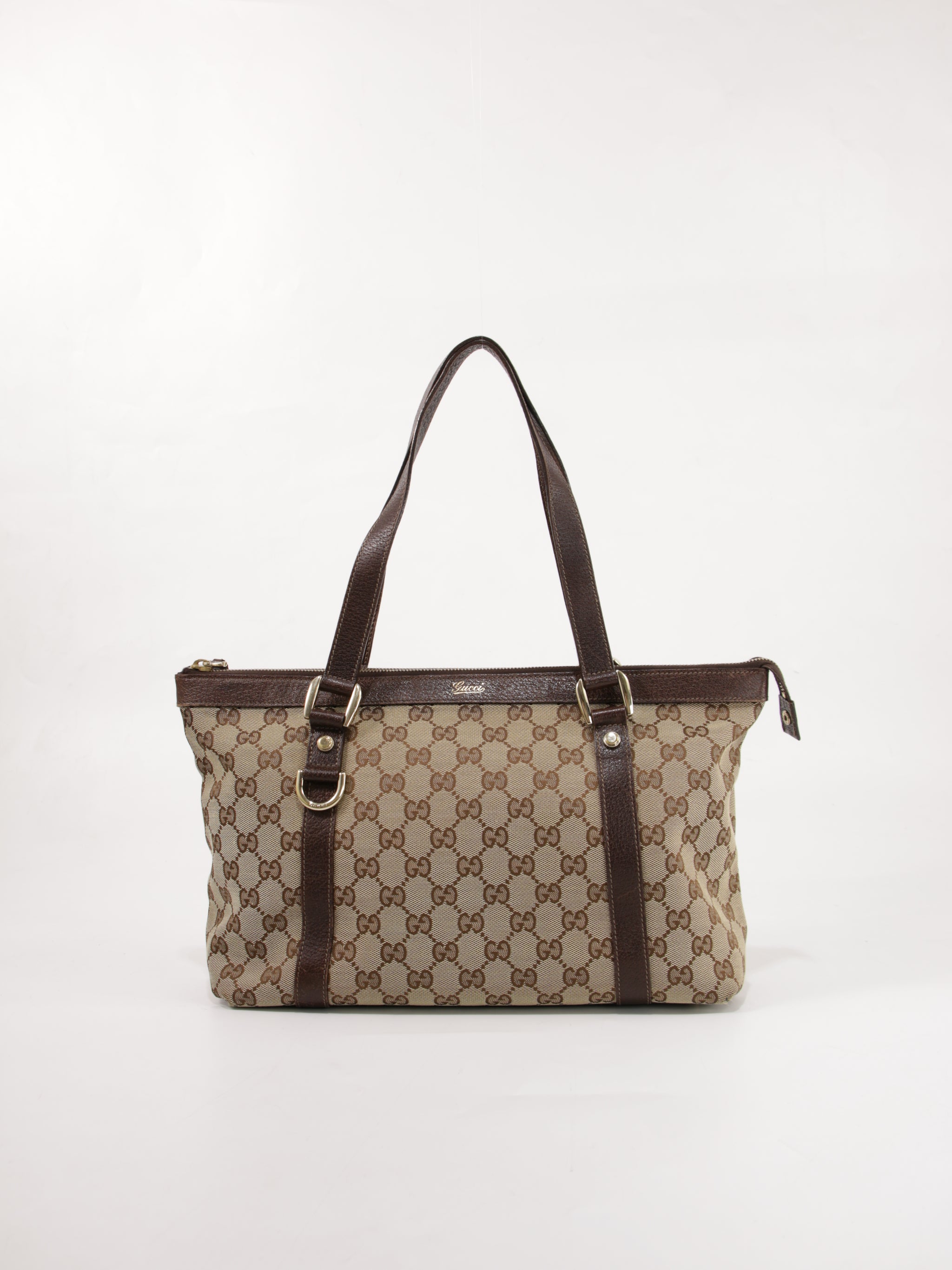 Abbey zip tote
