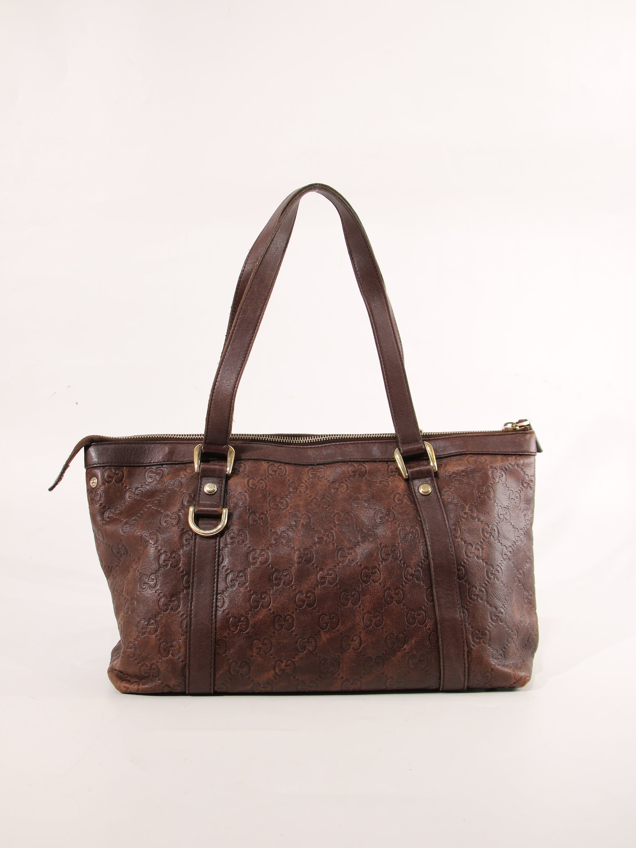 Abbey zip tote