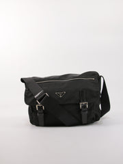 Prada Double Buckle Messenger