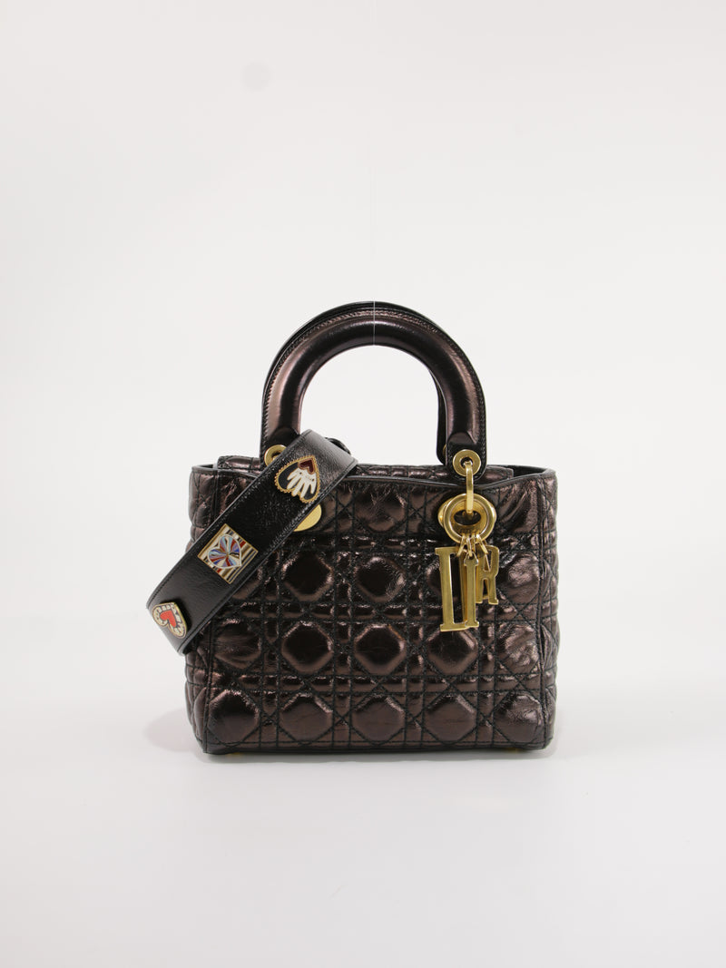 CHRISTIAN DIOR SMALL LADY DIOR