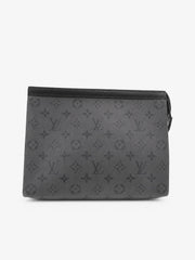 Louis Vuitton Pochette Voyage MM Grey Canvas