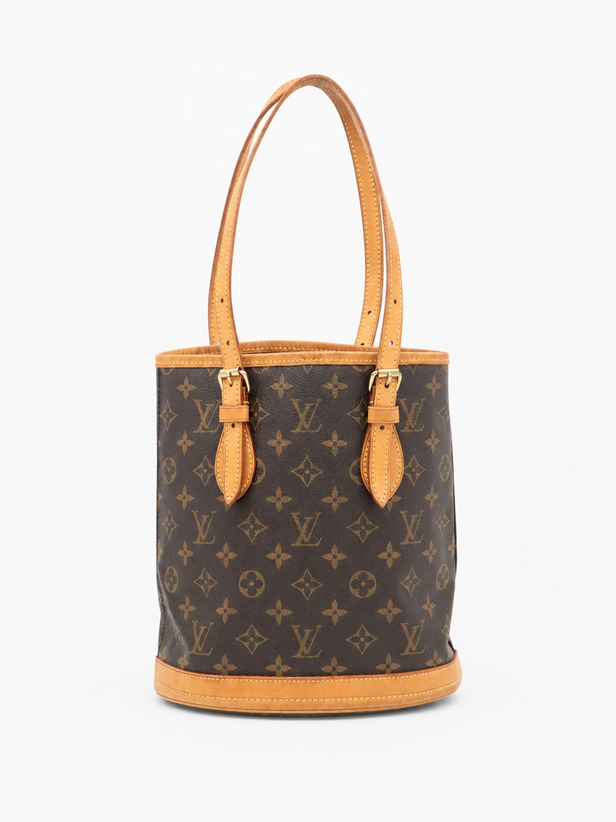 Louis Vuitton Mini Bucket Brown Canvas