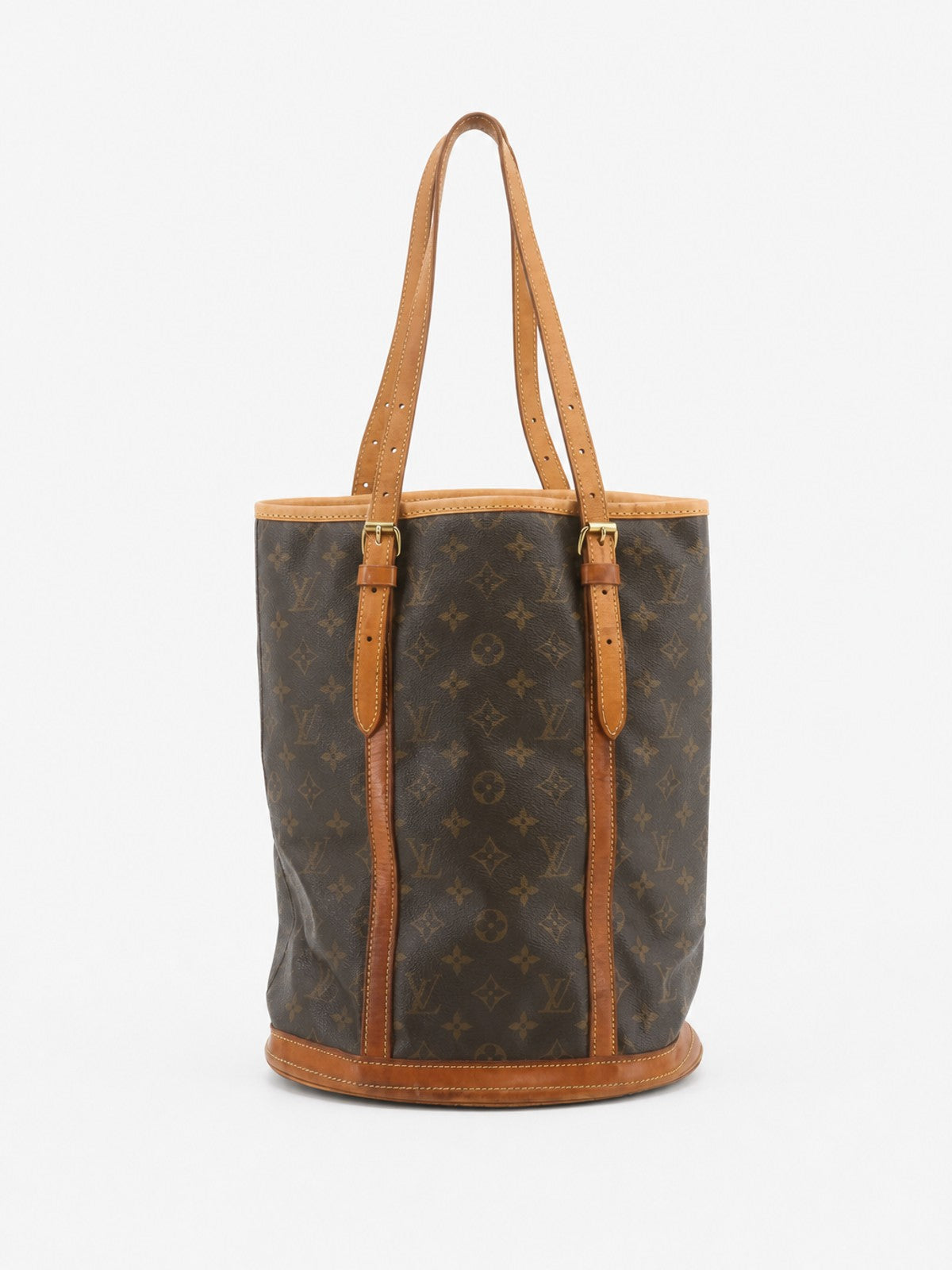 Louis Vuitton Large Bucket Brown Canvas