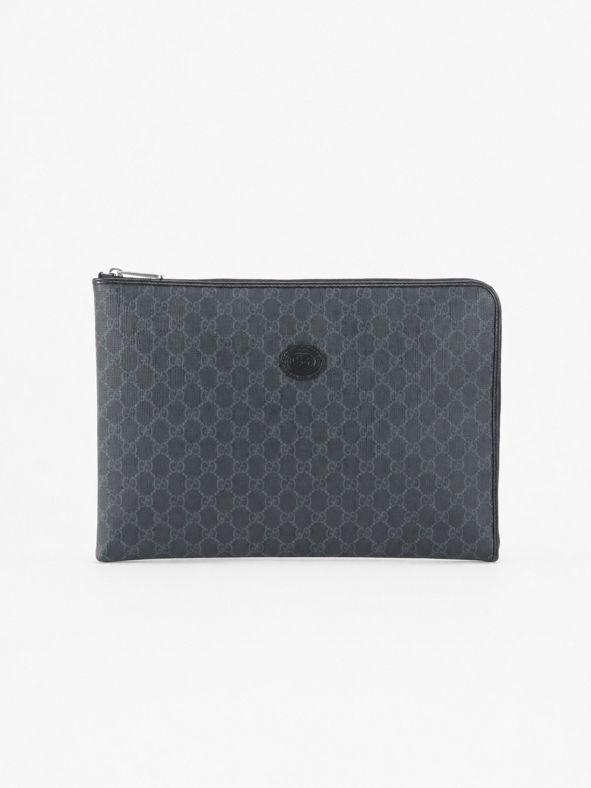 Gucci Pouch Black Canvas