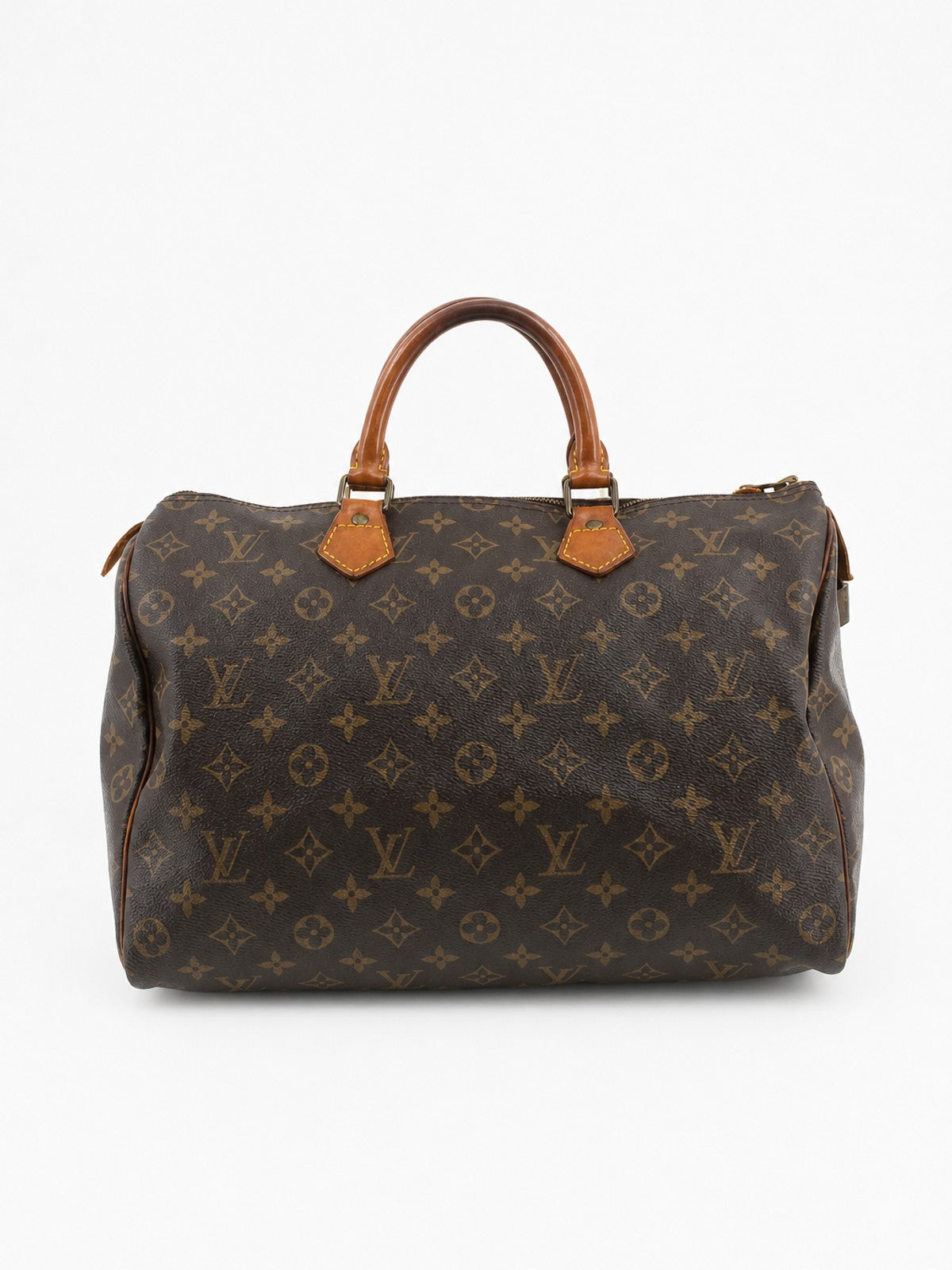 Louis Vuitton Speedy 35 Brown Canvas