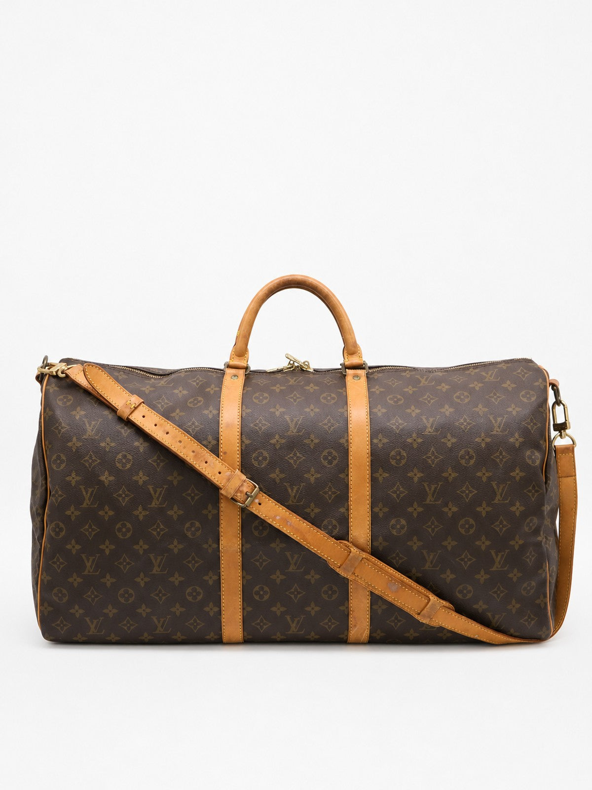 Louis Vuitton Keepall 60 Brown Canvas