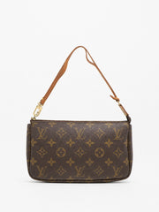 Louis Vuitton Accessories Pochette Brown Canvas