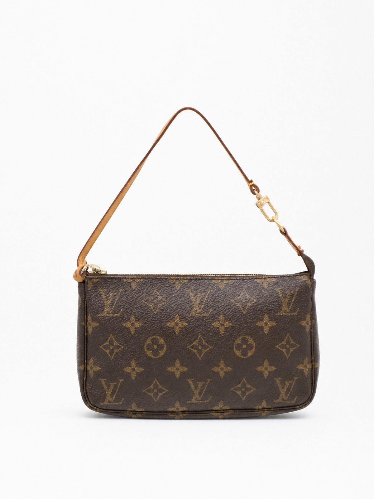 Louis Vuitton Accessories Pochette Brown Canvas