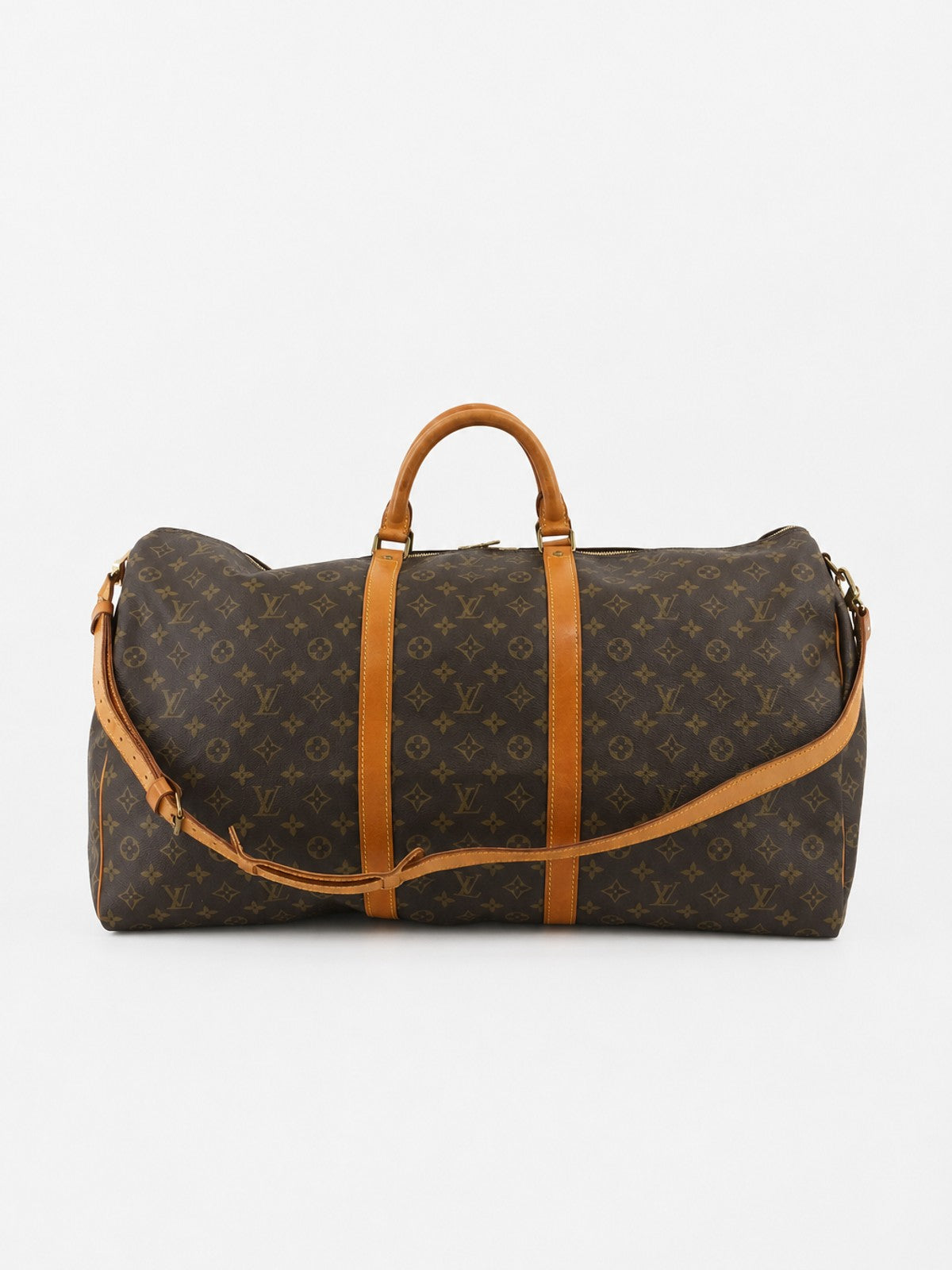 Louis Vuitton Keepall 60 Brown Canvas