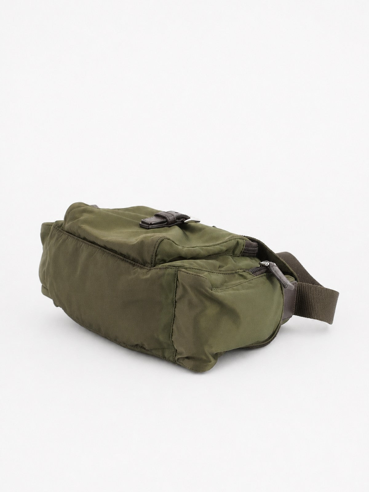 Prada Single Buckle Messenger