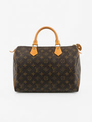 Louis Vuitton Speedy 30 Brown Canvas