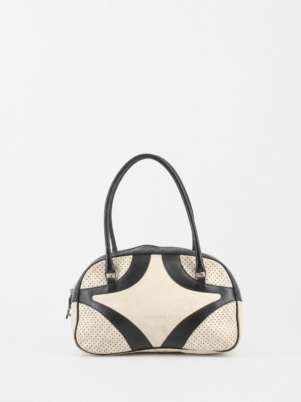 Prada Shoulder Bag Cream Leather