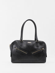 Gucci Shoulder Bag Black Leather