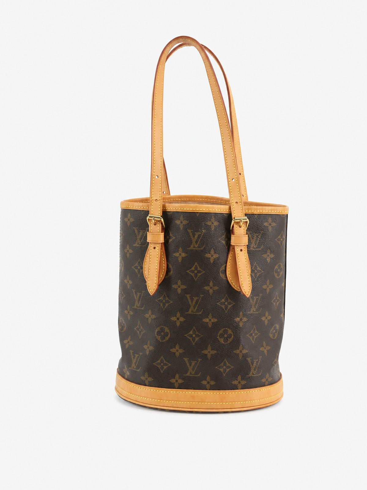 Louis Vuitton Mini Bucket Brown Canvas