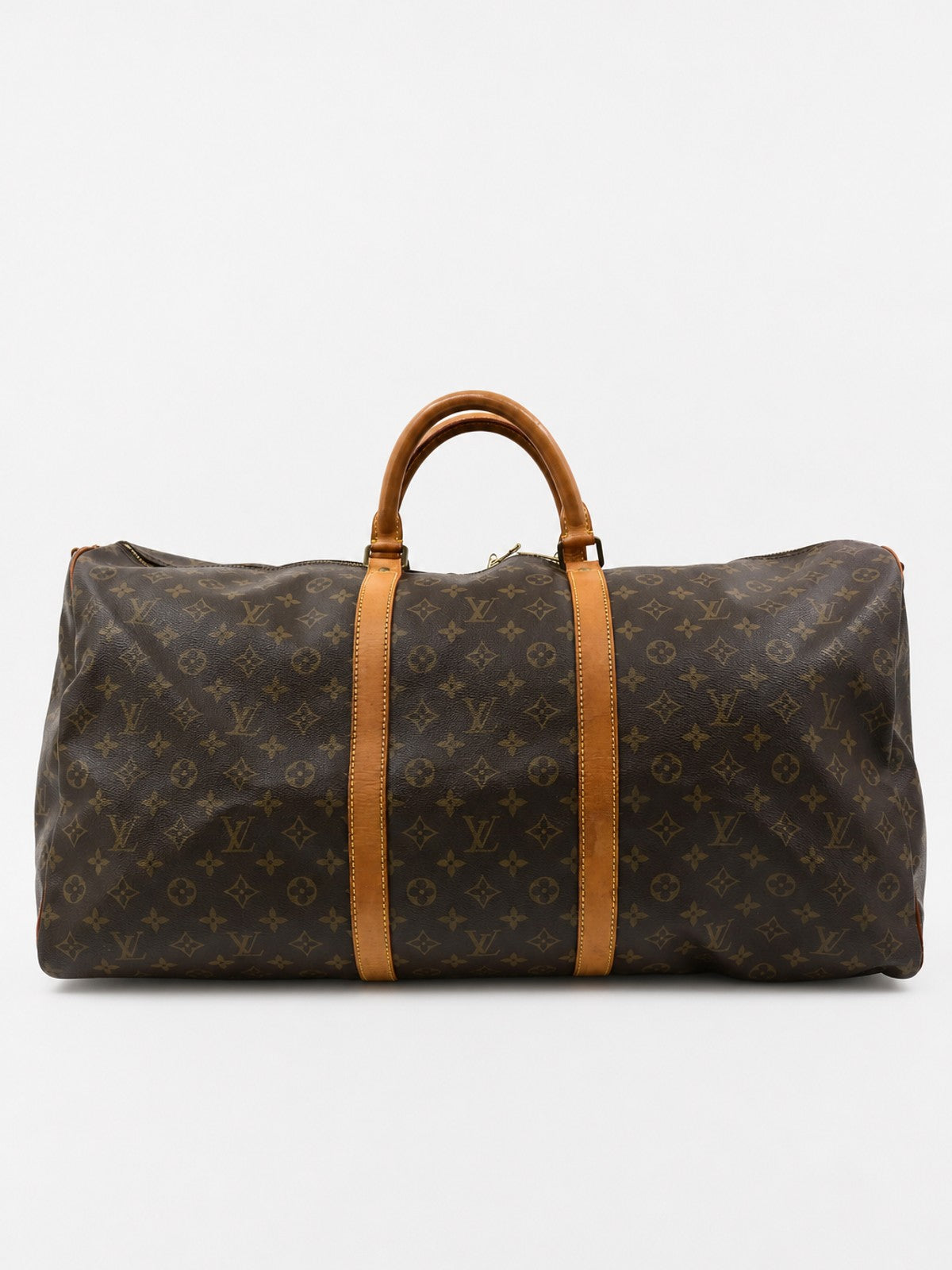 Louis Vuitton Keepall 60 Brown Canvas