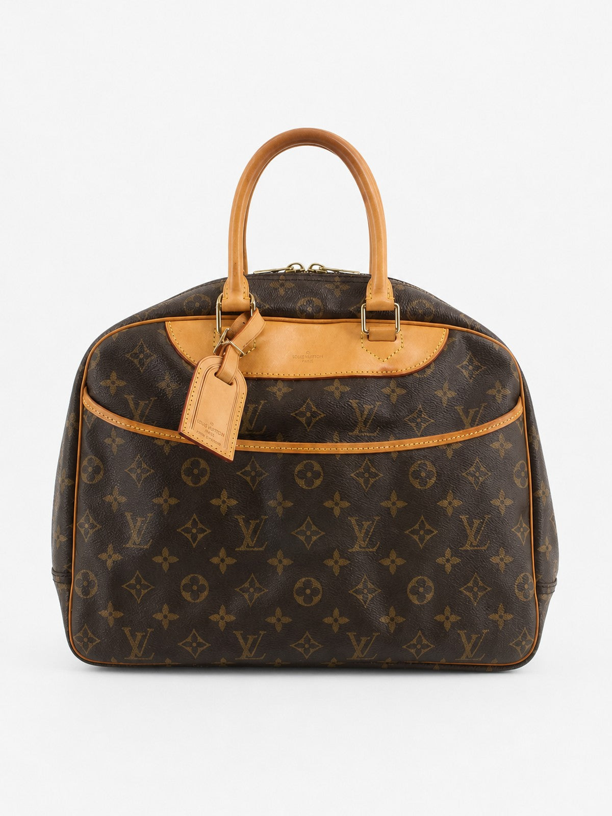 Louis Vuitton Deauville Brown Canvas