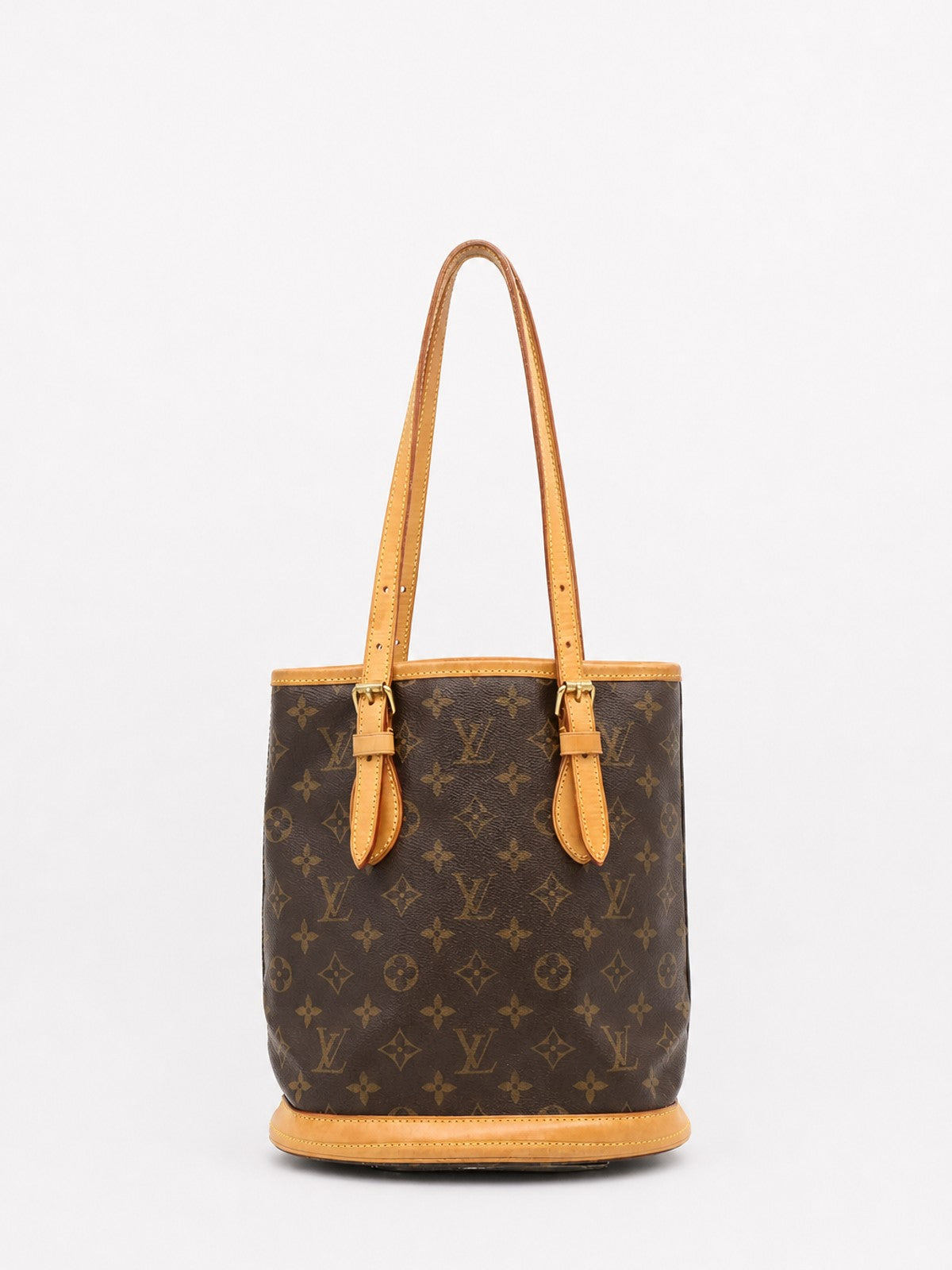 Louis Vuitton Mini Bucket Brown Canvas