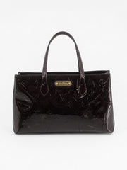 Louis Vuitton Wilshire PM Bordeaux Vernis leather