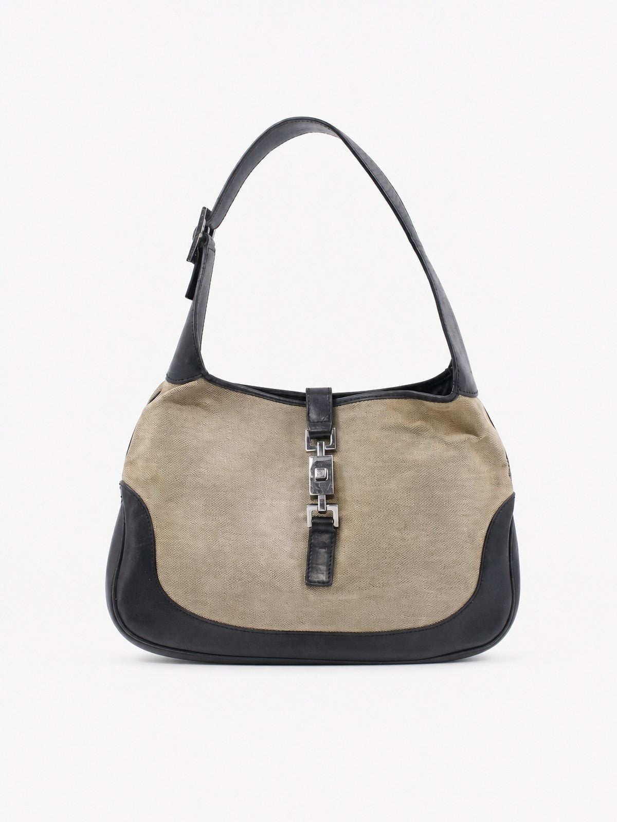 Gucci Medium Jackie Beige Fabric