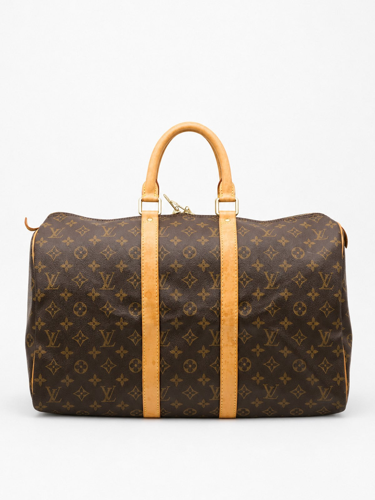 Louis Vuitton Keepall 45 Brown Canvas