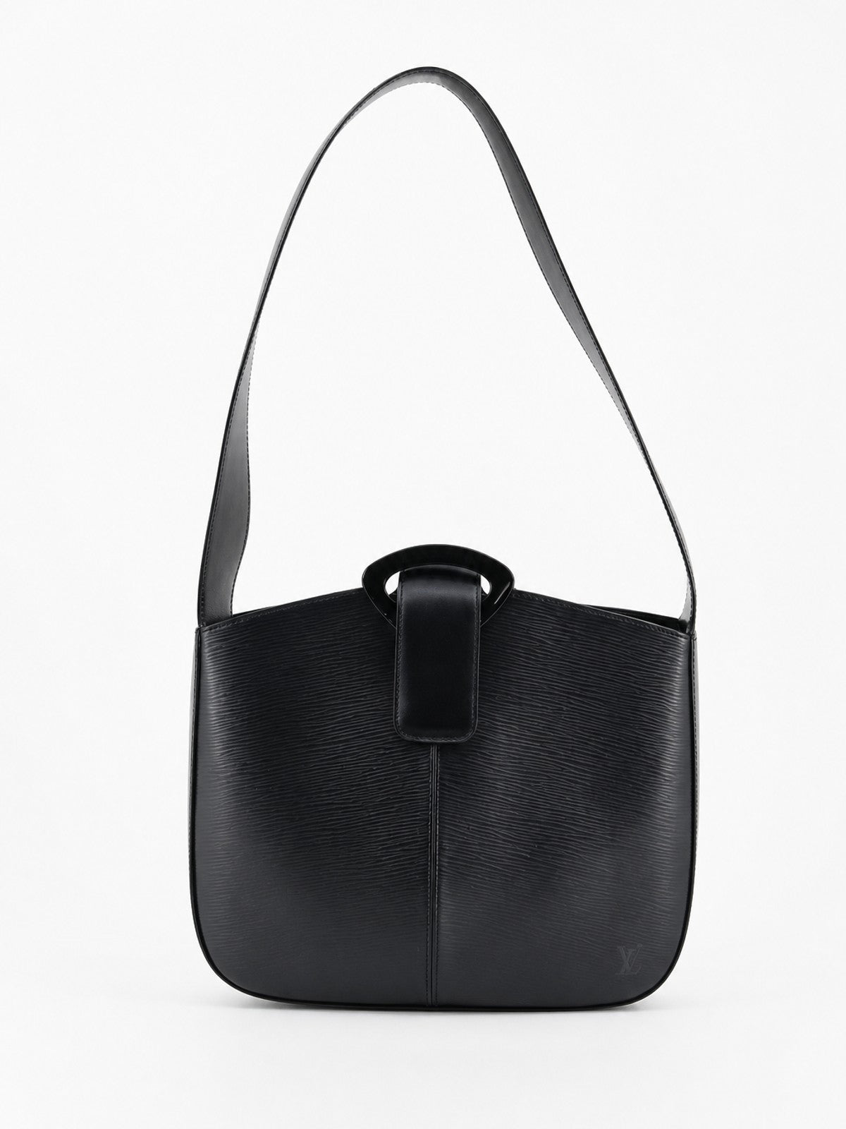 Louis Vuitton Shoulder Bag Black Epi leather