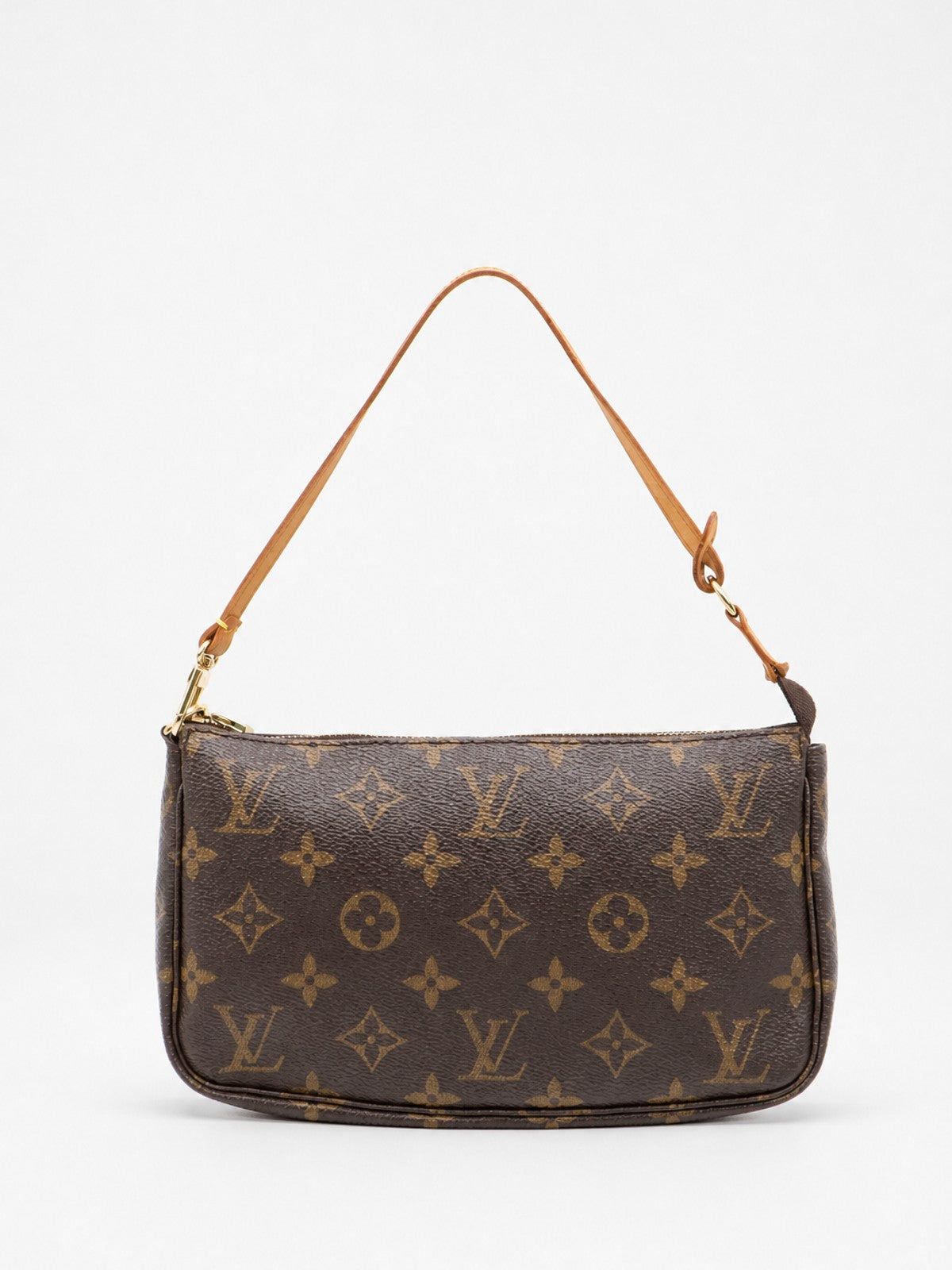 Louis Vuitton Accessories Pochette Brown Canvas