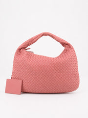 Bottega Veneta Medium Hobo Pink Leather