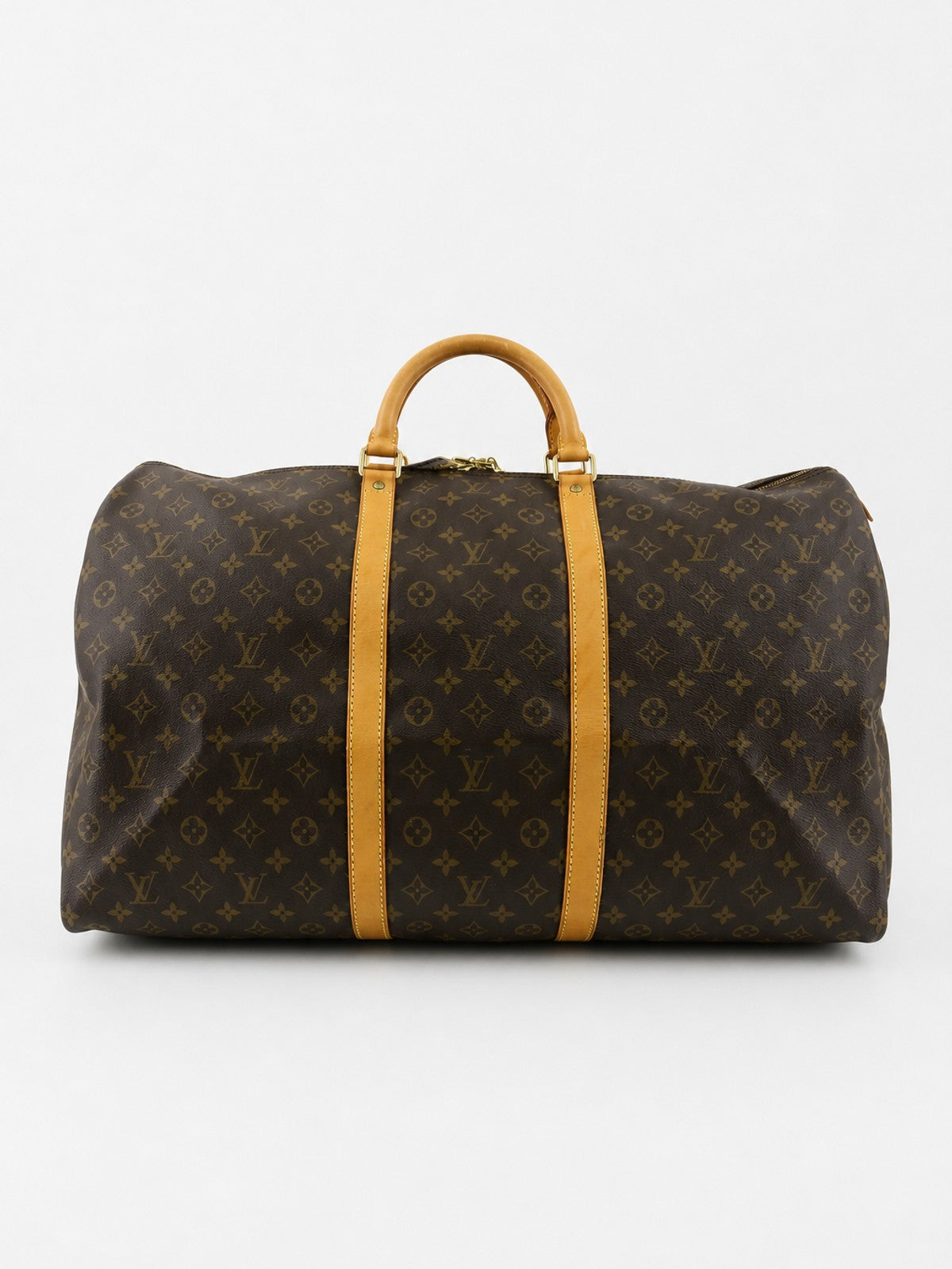 Louis Vuitton Keepall 60 Brown Canvas