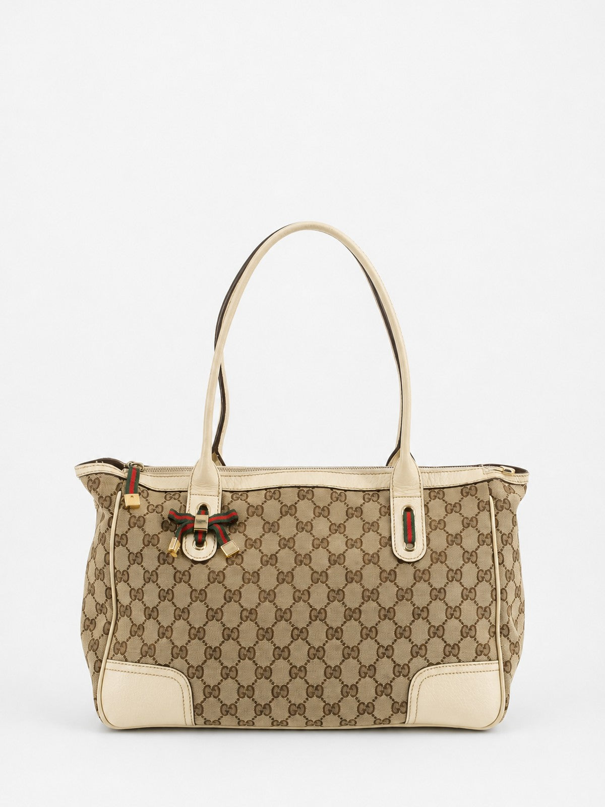 Gucci Princy Tote Brown Canvas