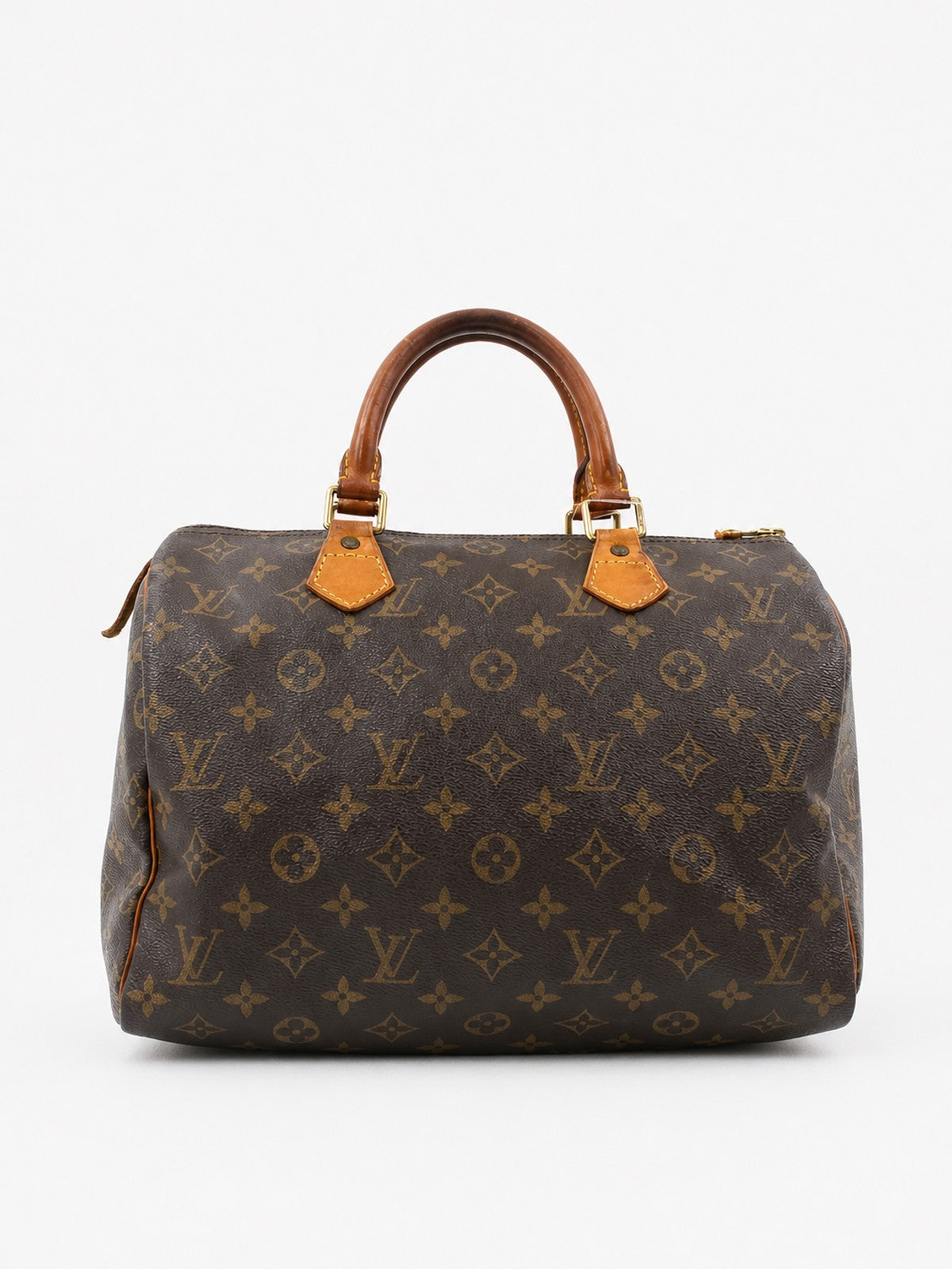 Louis Vuitton Speedy 30 Brown Canvas