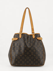 Louis Vuitton Batignolles Vertical MM Brown Canvas