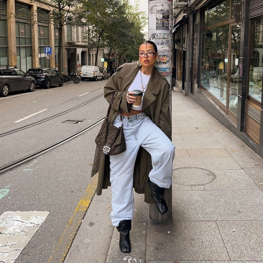 Fendi Mamma Baguette Brown Canvas