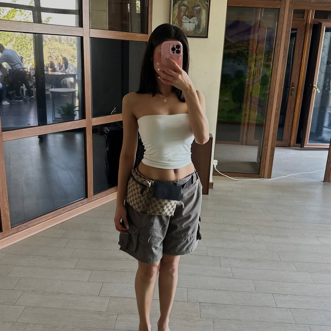 Gucci Shelly Pink Canvas